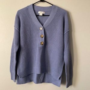 NWT Rachel Zoe Henley Sweater Size XS